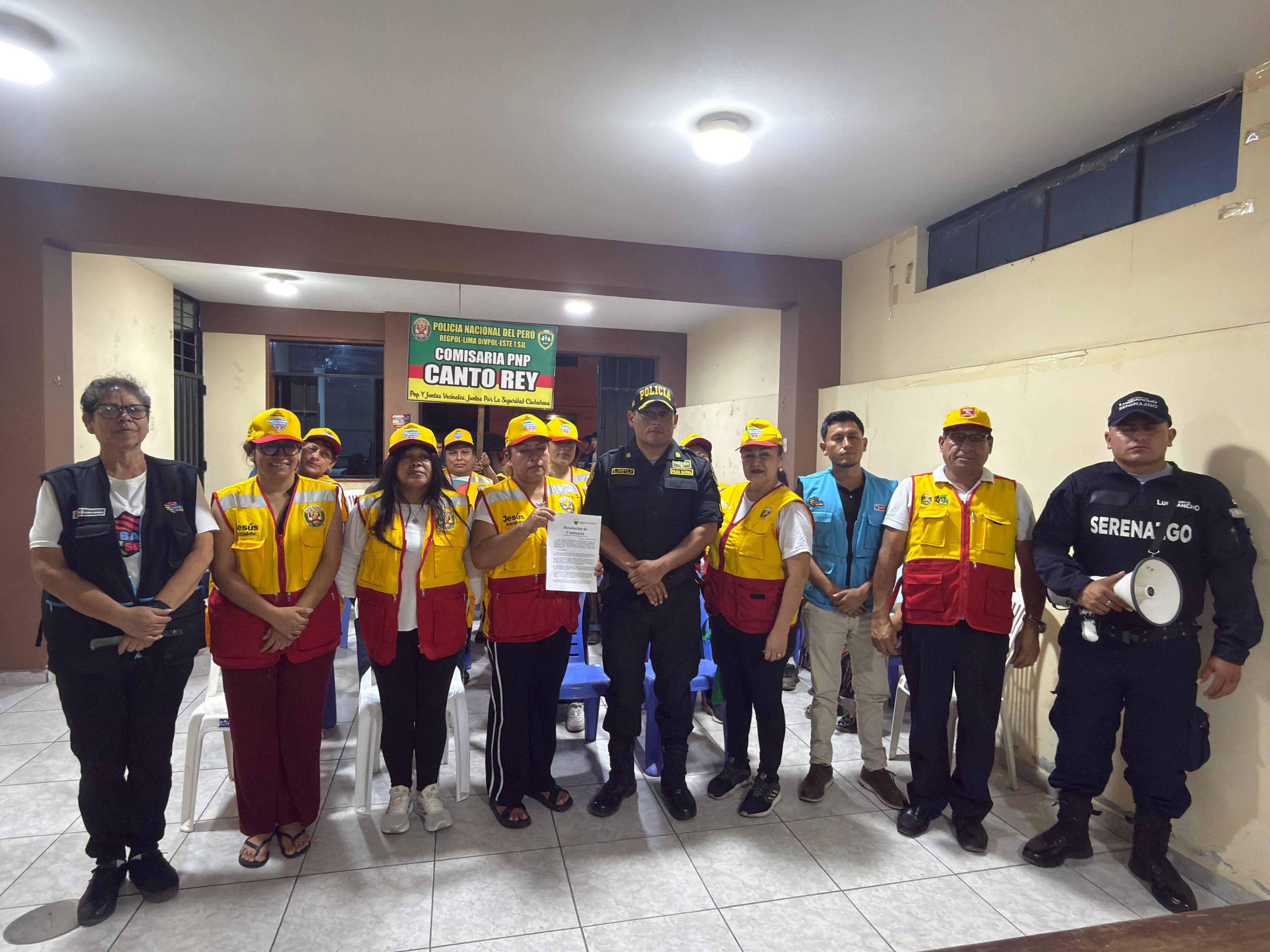 Reunión junta vecinal