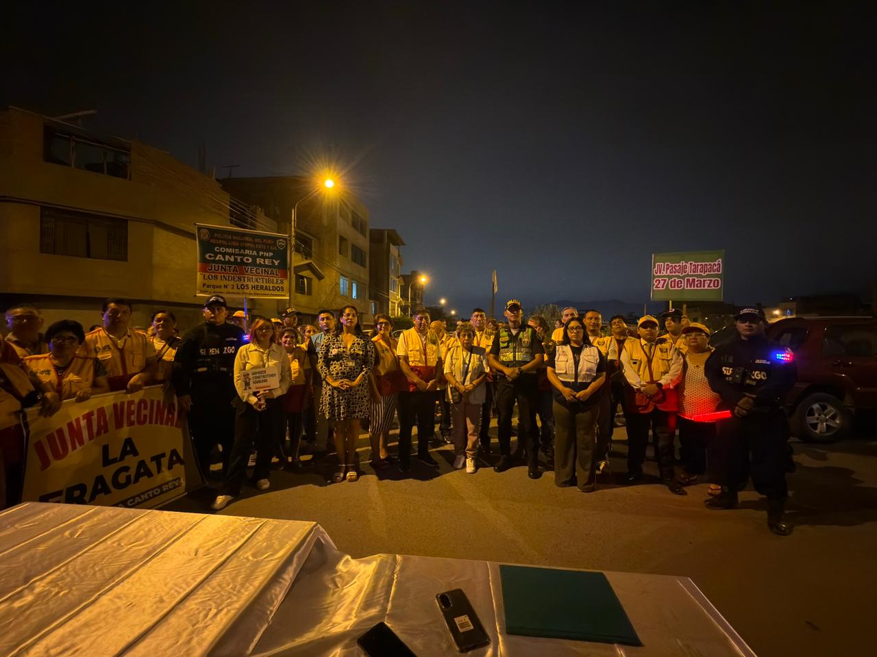 Reunión junta vecinal