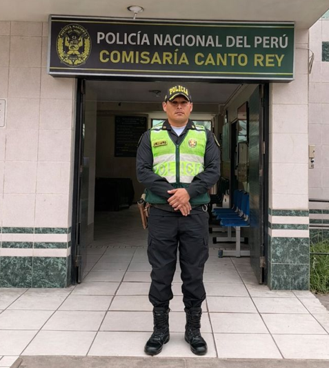 Mayor PNP Gianfranco Huerta Contreras